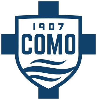 Como badge